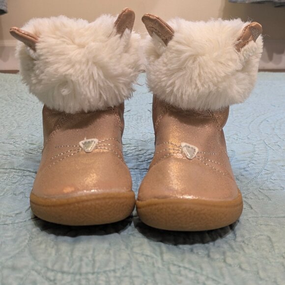 Cat and Jack Toddler Winter Bunny Boots Size 7 - Picture 4 of 13